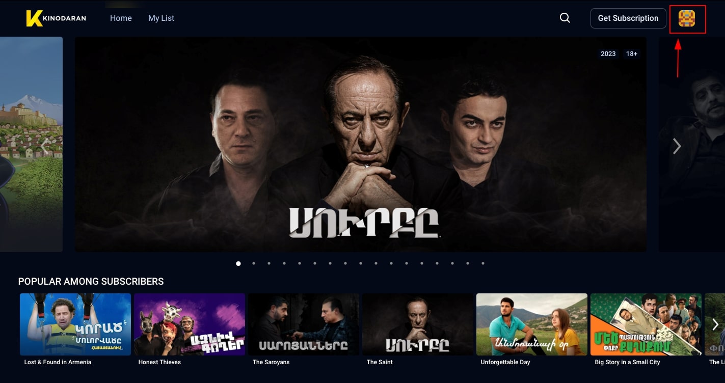 Kinodaran - Movies and TV shows